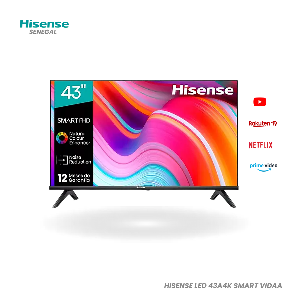 TV 43 SMART HISENSE 43A4K