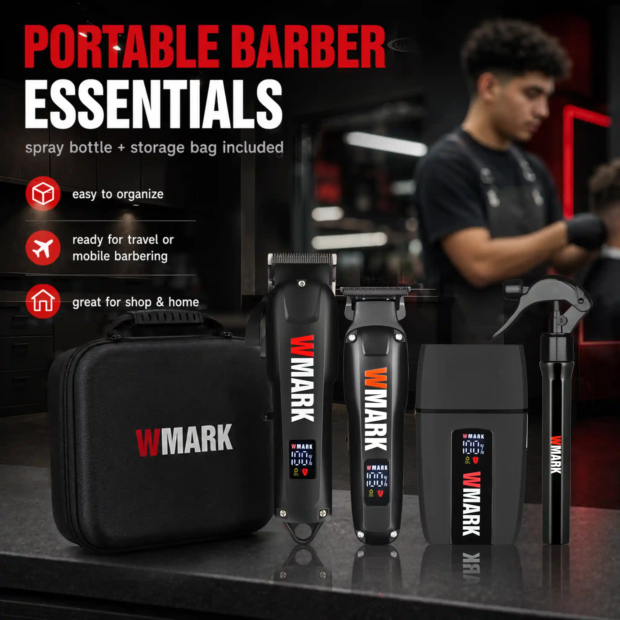 TONDEUSE WMARK KIT 4 EN 1